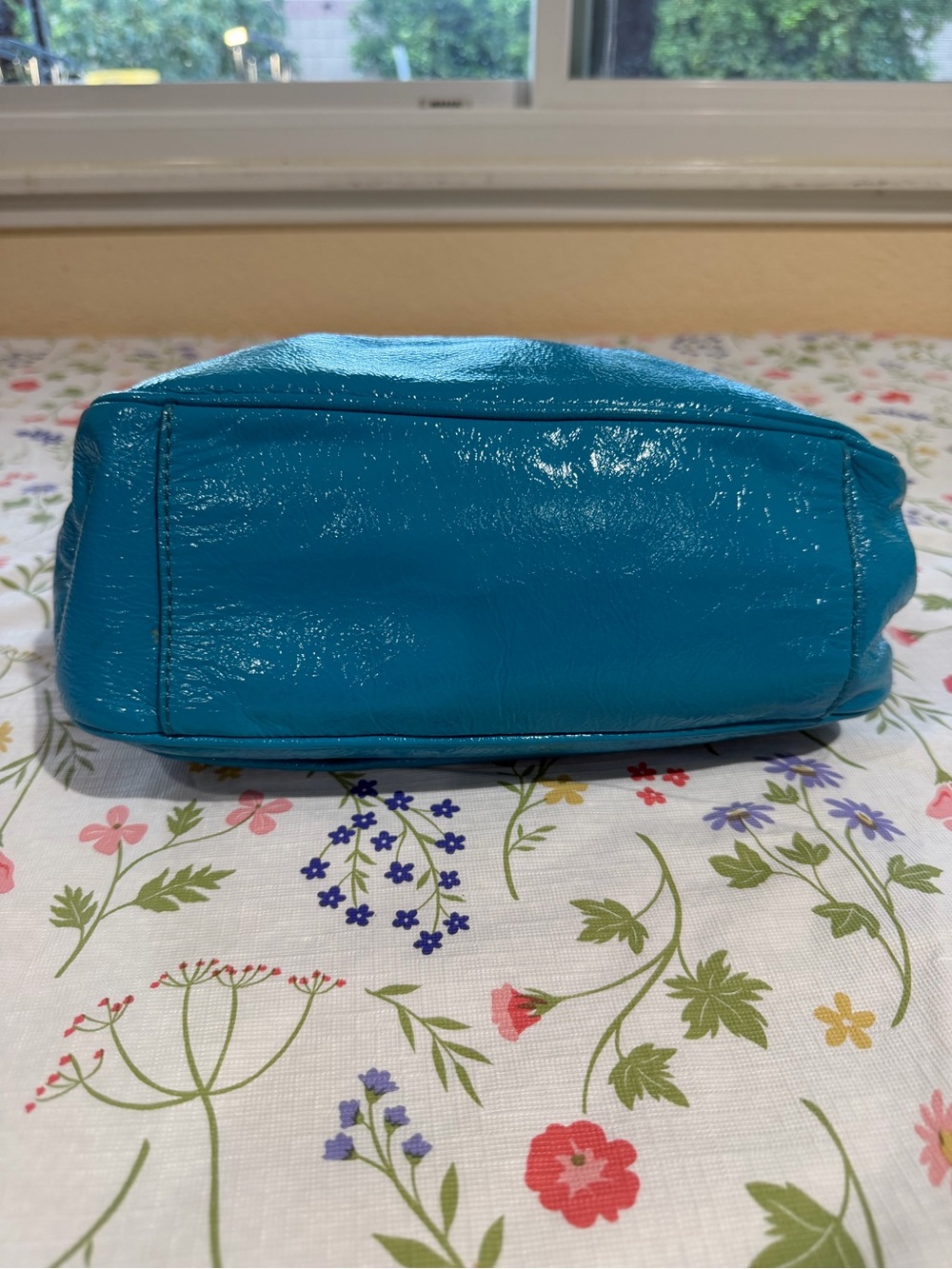Marc by Marc Jacobs bag Turquoise Patent Leather Top-Handle - Picture 5 of 7